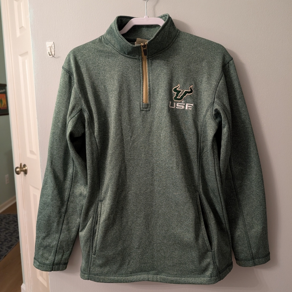 Rivalry Threads Deep Green Sweater